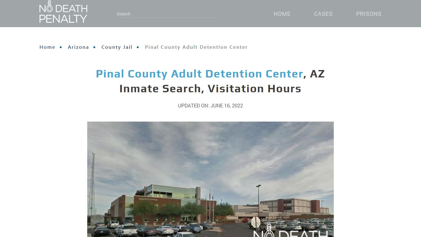 Pinal County Adult Detention Center, AZ Inmate Search ...